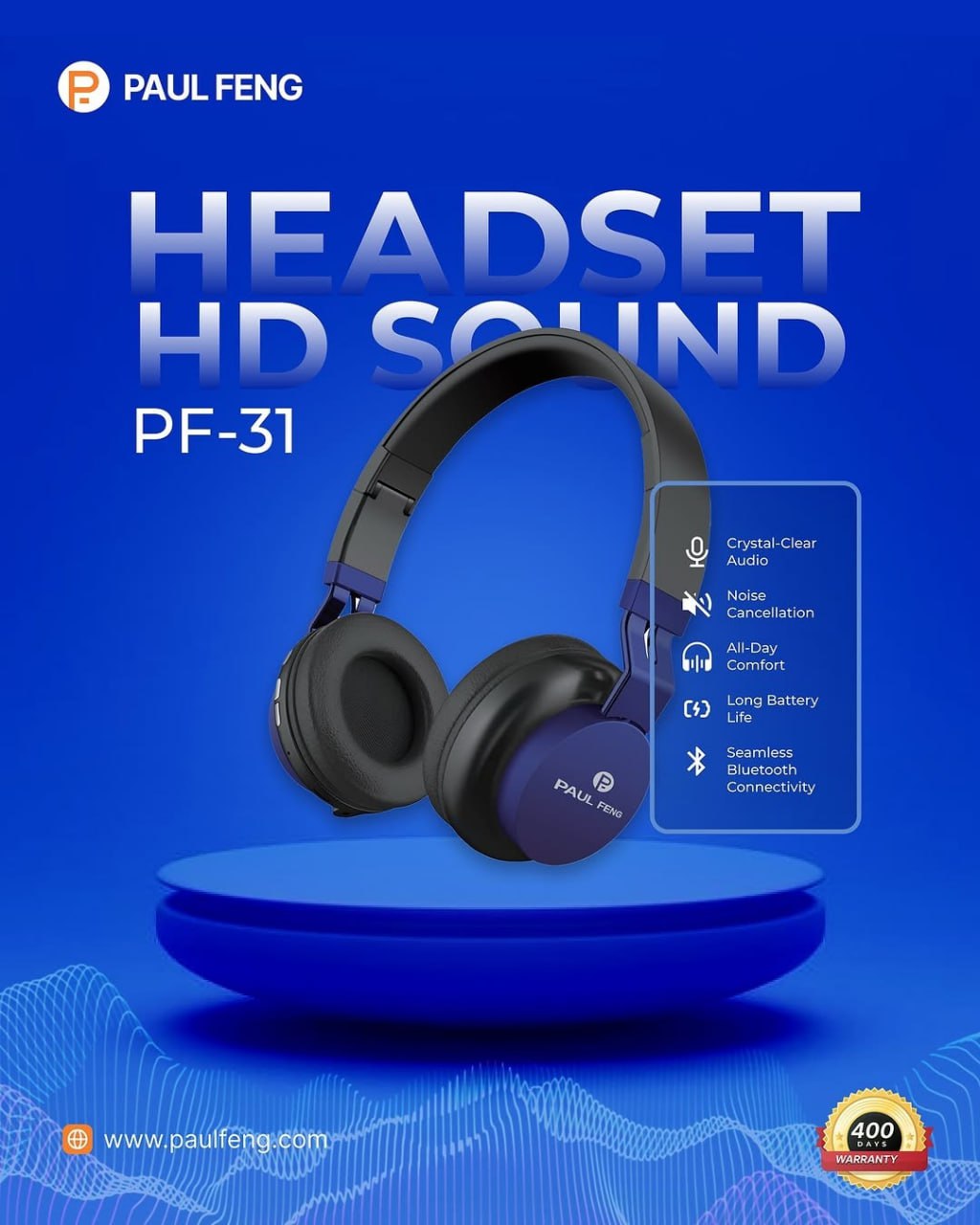 P-31 Headset HD Sound